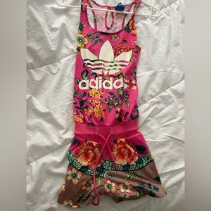 Adidas women jumpsuit romper (used)